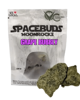 Grape Bubbly Moonrocks by Space Buds 3.5g