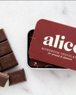 Alice Mushroom Chocolate bar