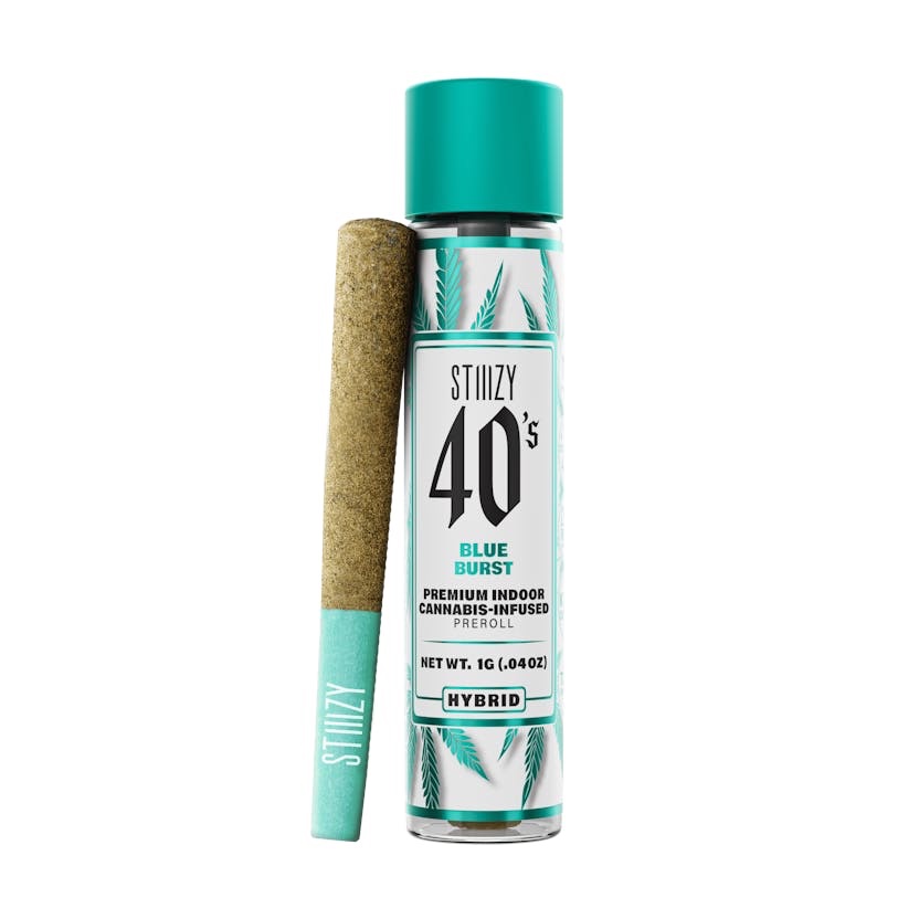 STIIIZY
- BLUE BURST - 1G 40's Infused Preroll