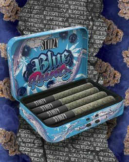 STIIIZY
– BLUE RUNTZ – 3.5G Exotics Preroll 4 joints
