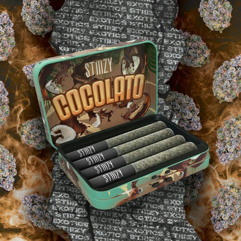 STIIIZY
- COCOLATO - 3.5G STIIIZY Exotics Preroll 4 joints | Hybrid