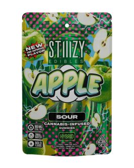 STIIIZY
– APPLE – 100MG SOUR EDIBLES | Hybrid