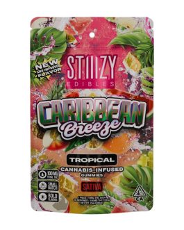 STIIIZY
– CARIBBEAN BREEZE – 100MG TROPICAL EDIBLES | Sativa