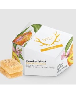 WYLD
Peach 2:1 Gummies | Gummies | 10pk | 5mg/ea