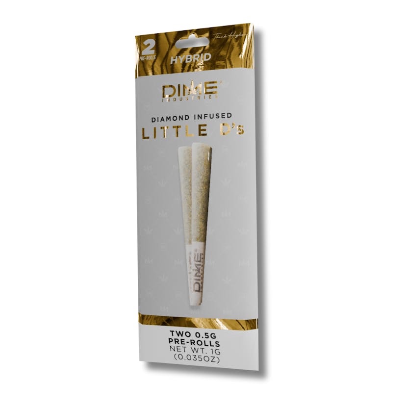 Dime Industries
Mod Grapes Little D's Hybrid Pre-Rolls ( 2 joints) pack