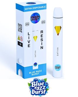 MOON DUST - New York
2G LIVE RESIN DISPOSABLE - BLUE RAZZ BURST - SATIVA
