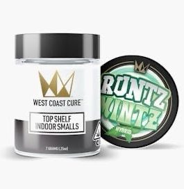 West Coast Cure
Runtz Mintz – 7G Top Shelf Indoor Smalls