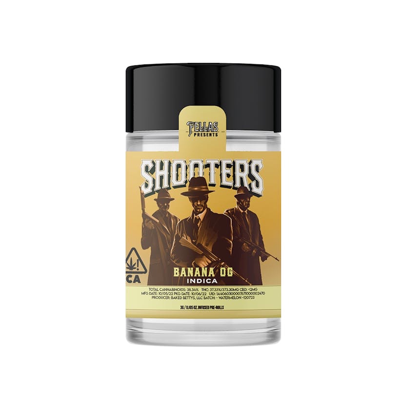 THE SYNDICATE | FELLAS SHOOTERS INFUSED BABY 5pk - BANANA OG