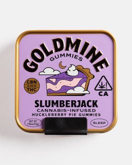 Breez
Goldmine Gummies Slumberjack Huckleberry Pie Tin