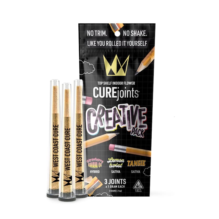 West Coast Cure
Creative Pack - Top Shelf CUREjoint Variety Pack 3 | 1G