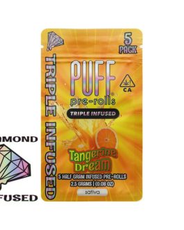 PUFF
Tangerine Dream - Infused Pre Roll Pack .5g - 5pk