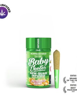 Jeeter | Acapulco Gold | Quad-Infused Minis | 0.5g each | 5pk sativa