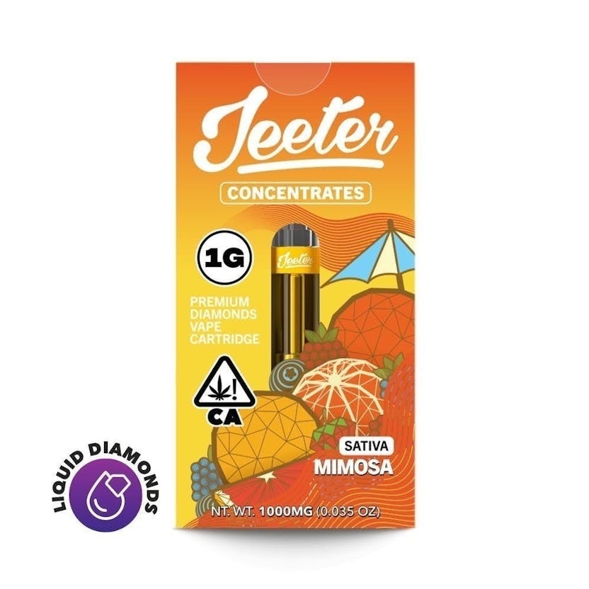 Jeeter | Mimosa | Premium Diamonds Cartridge | 1g sativa