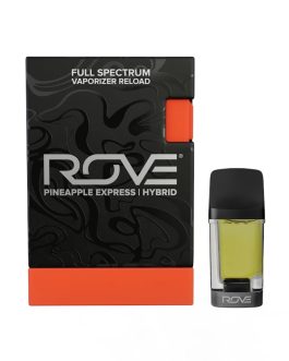 ROVE
Pineapple Express | Melted Diamond Live Resin Vaporizer | .85g (Reload) NV hybrid
