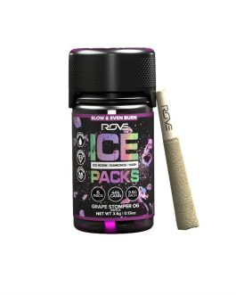 ROVE
Grape Stomper OG | Infused Ice Packs (Rosin, Hash, and Diamonds) | 6x 0.6g 6 pack