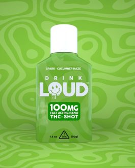 ROVE
Drink Loud – Cucumber Haze | Spark Shot (100mg THC