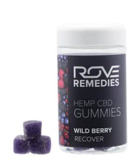 ROVE
CBD Wild Berry Gummies | 600mg