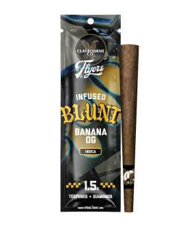 Claybourne Co.
Banana OG (1.5g) – Flyers Infused Blunt indica
