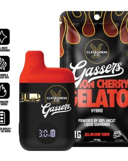 Claybourne Co.
Lemon Cherry Gelato (1g) - Gassers All-In-One Liquid Diamonds Vape Hybrid