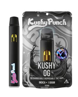 Kushy Punch
Kushy OG | Disposable | 1g Indica