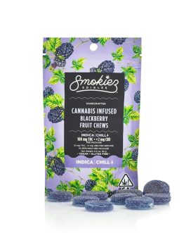 Smokiez Edibles
Blackberry Fruit Chews | 100mg | 10ct | 100mg/ea