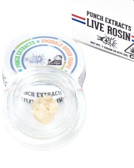 Punch Edibles & Extracts
Blue Guavaz Tier 1 Live Rosin Cold Cure Badder (1g)