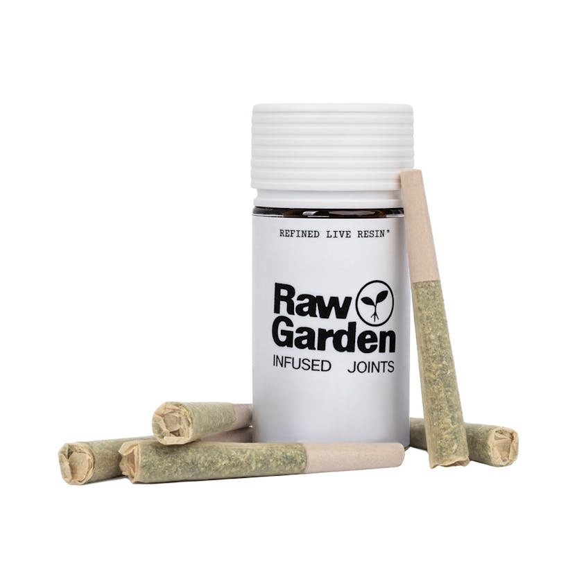 Raw Garden
Kosher Cake Refined Live Resinโข Joints (0.5g 5-Pack indica