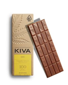 Kiva Confections
Churro Milk Chocolate Bar | 100mg | 20ct | 5mg/ea