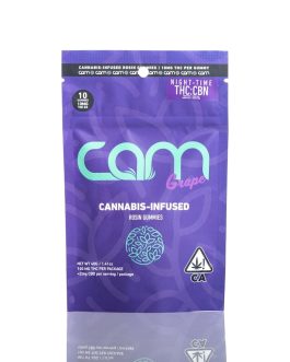 CAM | Grape Gummies | 100mg | 10ct | 10mg/ea