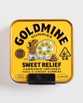Breez
Goldmine Gummies Sweet Relief Yuzu & Ginger Tin
