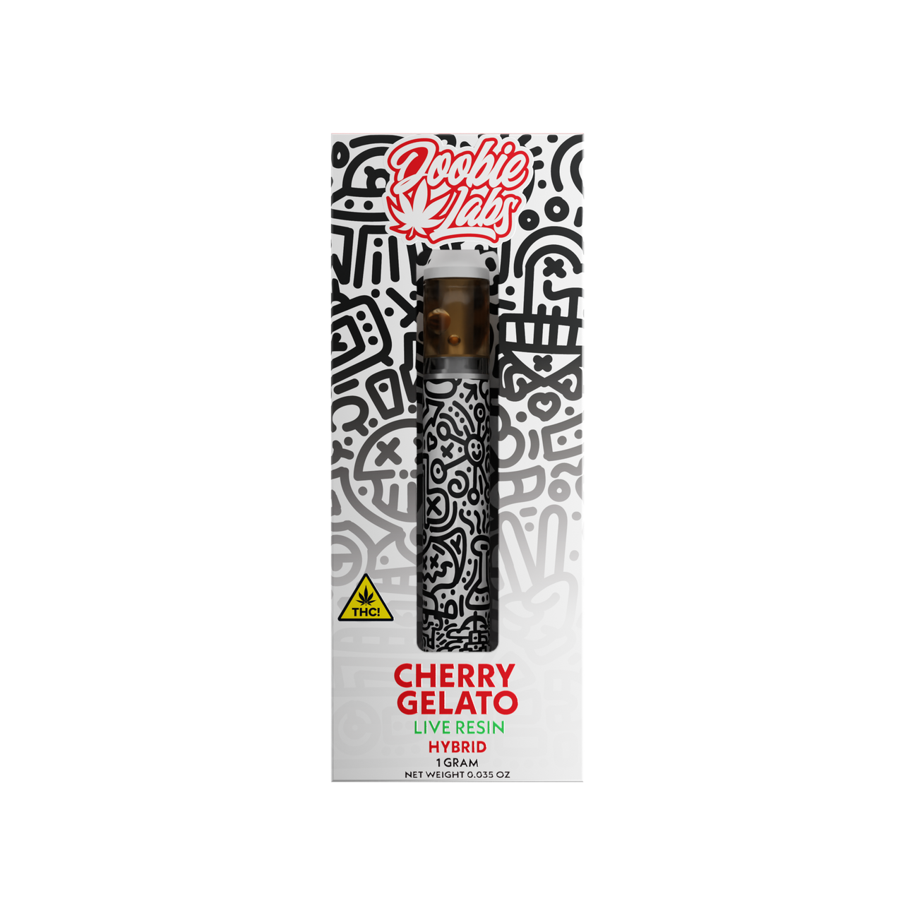Doobie Labs CHERRY GELATO - LIVE RESIN | 1g | hybrid.