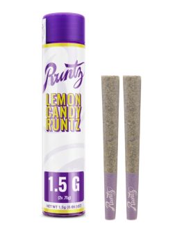 Lemon Candy Runtz | Pre-Roll 2 Pack | 1.5g
Preroll Packs