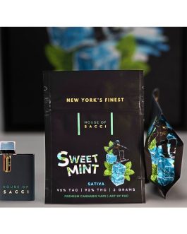 House of Sacci
SWEET MINT 2G PREMIUM SATIVA CANNABIS VAPE