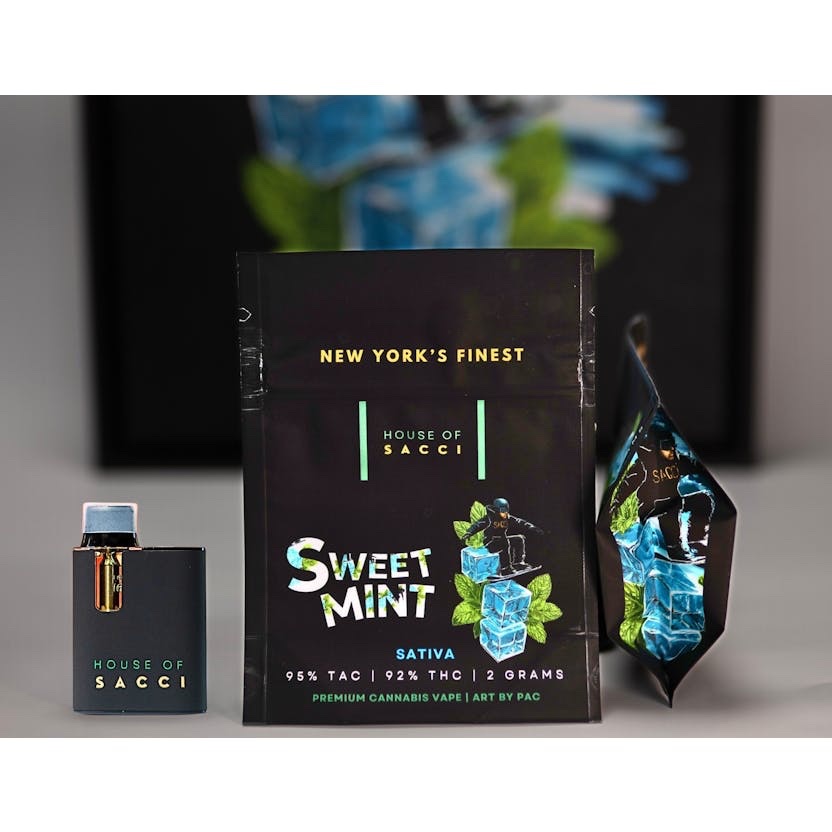 House of Sacci
SWEET MINT 2G PREMIUM SATIVA CANNABIS VAPE