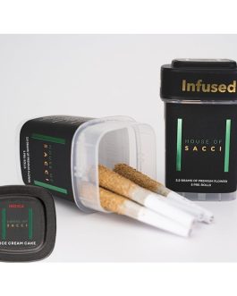 House of Sacci
ICE CREAM CAKE 3X INFUSED PRE ROLLS pack of 5