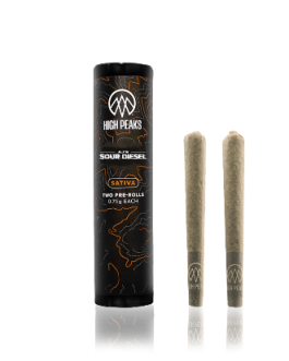 High Peaks AJ’S SOUR DIESEL | Sativa 2pk