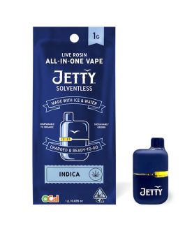Jetty Extracts
Mini Tank | Garlic Juice | Live Rosin Disposable | 1g Indica