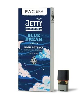 Jetty Extracts
Jetty Extracts x Pax Era | Blue Dream | Pod | 0.5g Hybrid