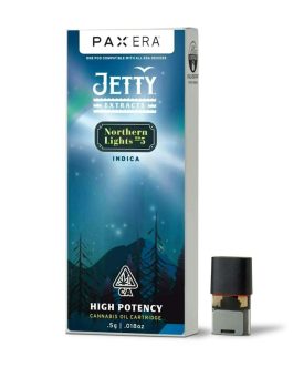Jetty Extracts
Jetty Extracts x Pax Era | Northern Lights #5 | Pod | 0.5g Indica