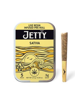 Jetty Extracts
Blue Dream x Maui Haze | Live Resin Infused Minis | 0.5g each | 5pk Sativa