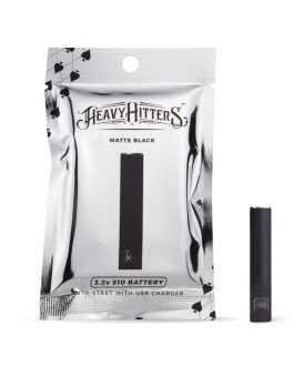 Heavy Hitters
Matte Black | 510 Auto Start Battery | Pull