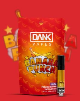 DANK
BANANA PUNCH – 1G PREMIUM VAPE CARTRIDGE
