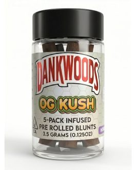 DANK
DANKWOODS – OG KUSH – 5 PACK INFUSED BLUNTS – 3.5G