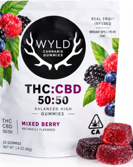 WYLD Cannabis Gummies – THC:CBD 50:50