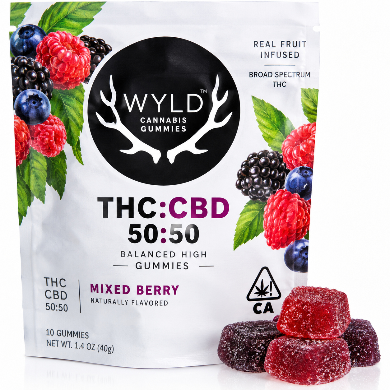 WYLD Cannabis Gummies – THC:CBD 50:50