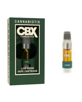 CBX: Cannabiotix
Blue Flame OG | Live Resin Sauce Cartridge | 0.5g indica