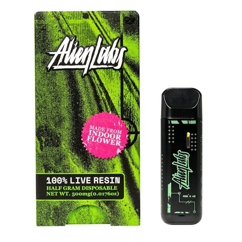 Alien Labs
Dark Web | Live Resin Disposable | 1g |Sativa