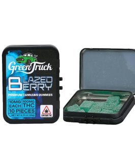 Green Truck
Distillate Gummies B lazed Berry 100mg THC/10mg