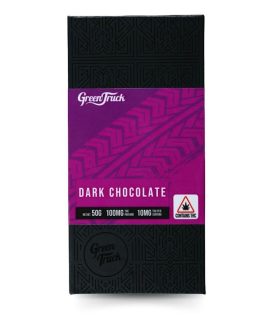 Green Truck – Dark Chocolate Bar 100mg thc