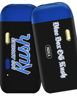LA Kush – Los Angeles Kush
Blue Box – AIO 1G Rechargeable Vape